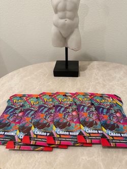 Chaos rising sleeved booster pack