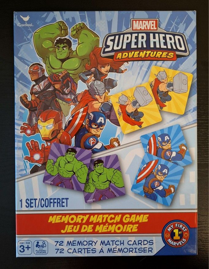 MARVEL SUPER HERO ADVENTURES MEMORY MATCH GAME
