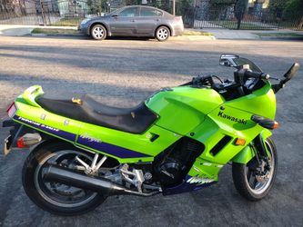 Green Kawasaki Ninja Motorcycle