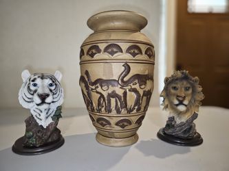 African Style Pottery - Home Decor