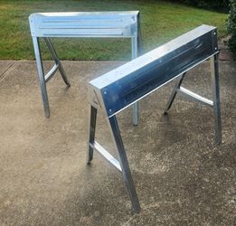 Pair of Fulton Folding Sawhorse 29"H X 31" W (2)