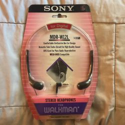 Vintage Sony Headphones 