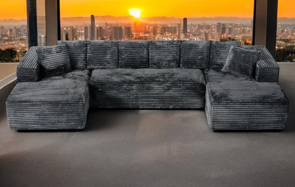 New! San Diego Style! Luxurious Soft Touch ~ Super Comfy Queen Sleeper Sectional!