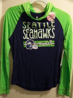 Brand New Hooded Seattle Seahawks Shirt
