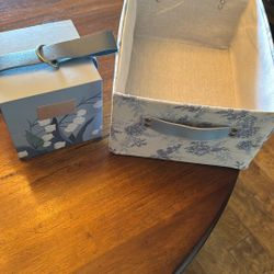 Fabric Storage Bin With Handles