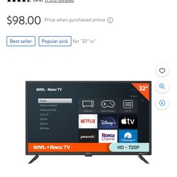 32in Roku Onn tv