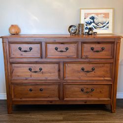 Solid Wood Dresser 