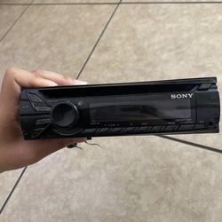 Sony car stereo