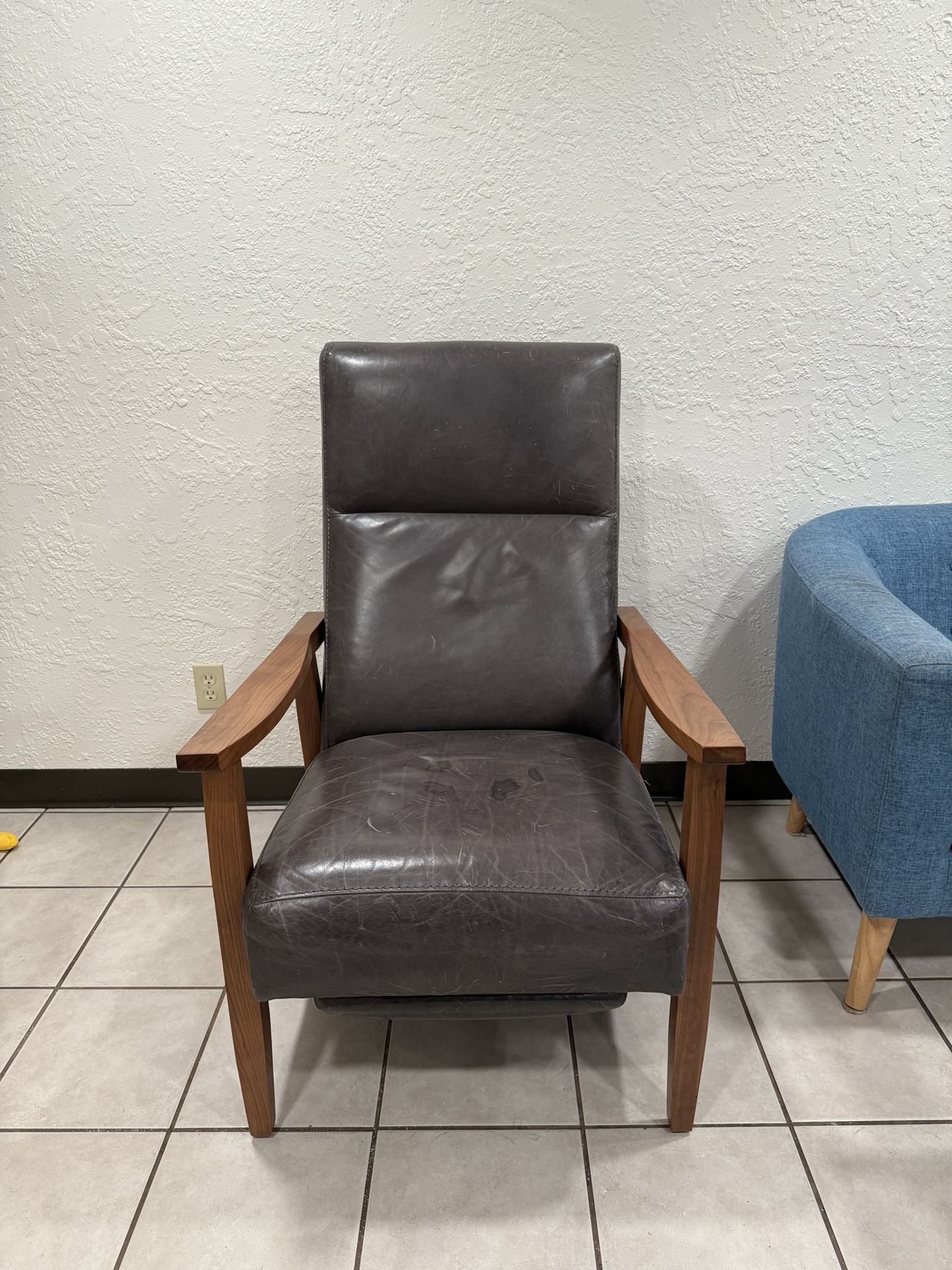 Leather Recliner 