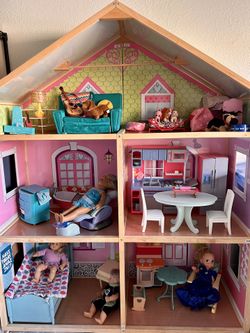 Dollhouse: 6 Feet Tall By 5 Feet Wide