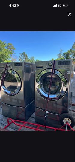 Washer and dryer