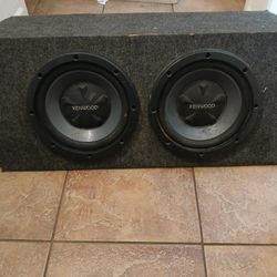 Kenwood 12inch Subwoofers 
