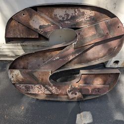 Large Metal Letter "S"
