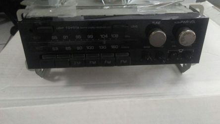 Light Toyota Stereo Receiver(1322)