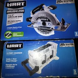 HART SAW / HART RAPID CHARGER