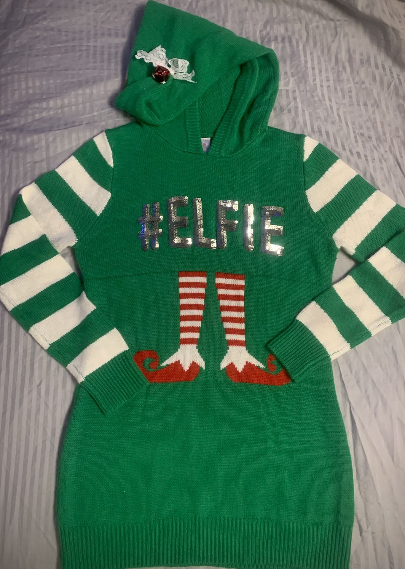 #Elfie Ugly Christmas Sweater