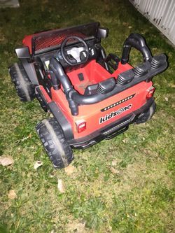 Battery Powered Kids Jeep