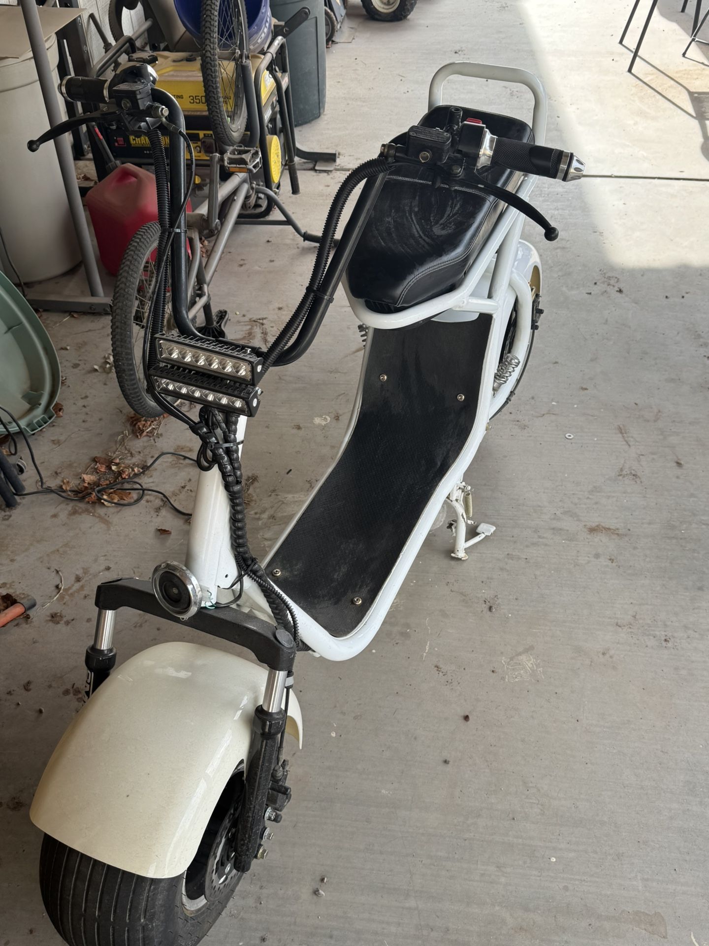 Fat tire scooter