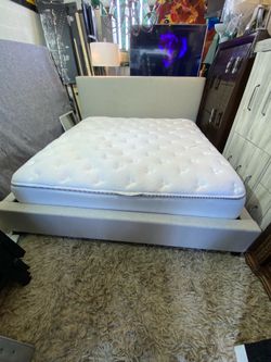 King Bed Frame And Mattress