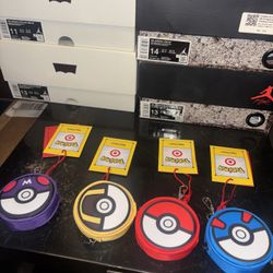 Pokemon X Target Bag Charms Brand New 