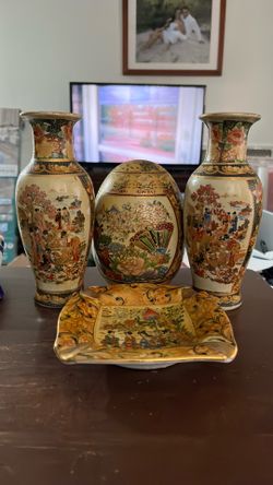 4 piece Asian set