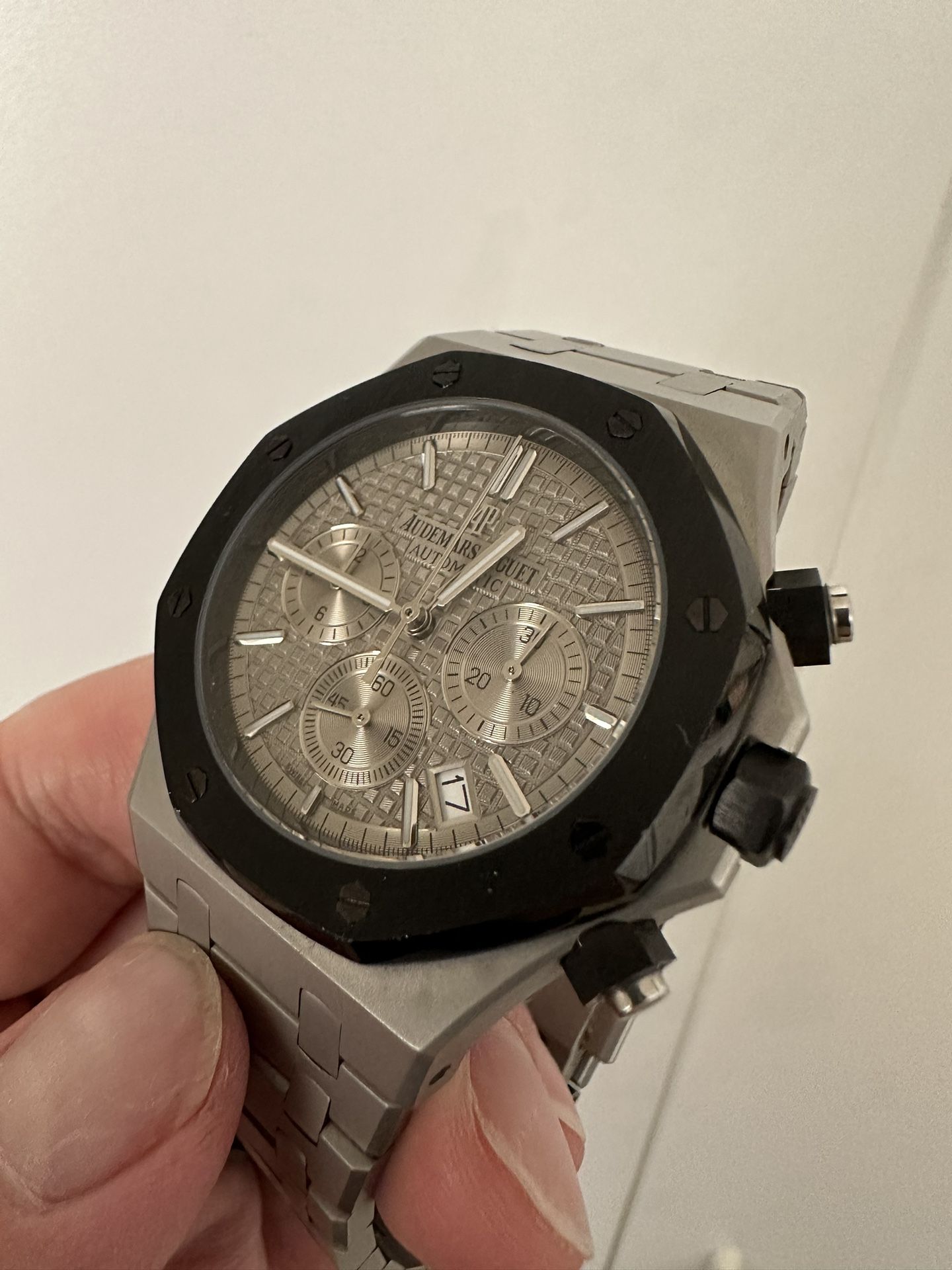 Chronograph Stainless Steel Watch