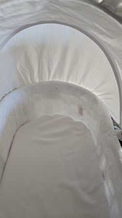 White Baby Bassinet