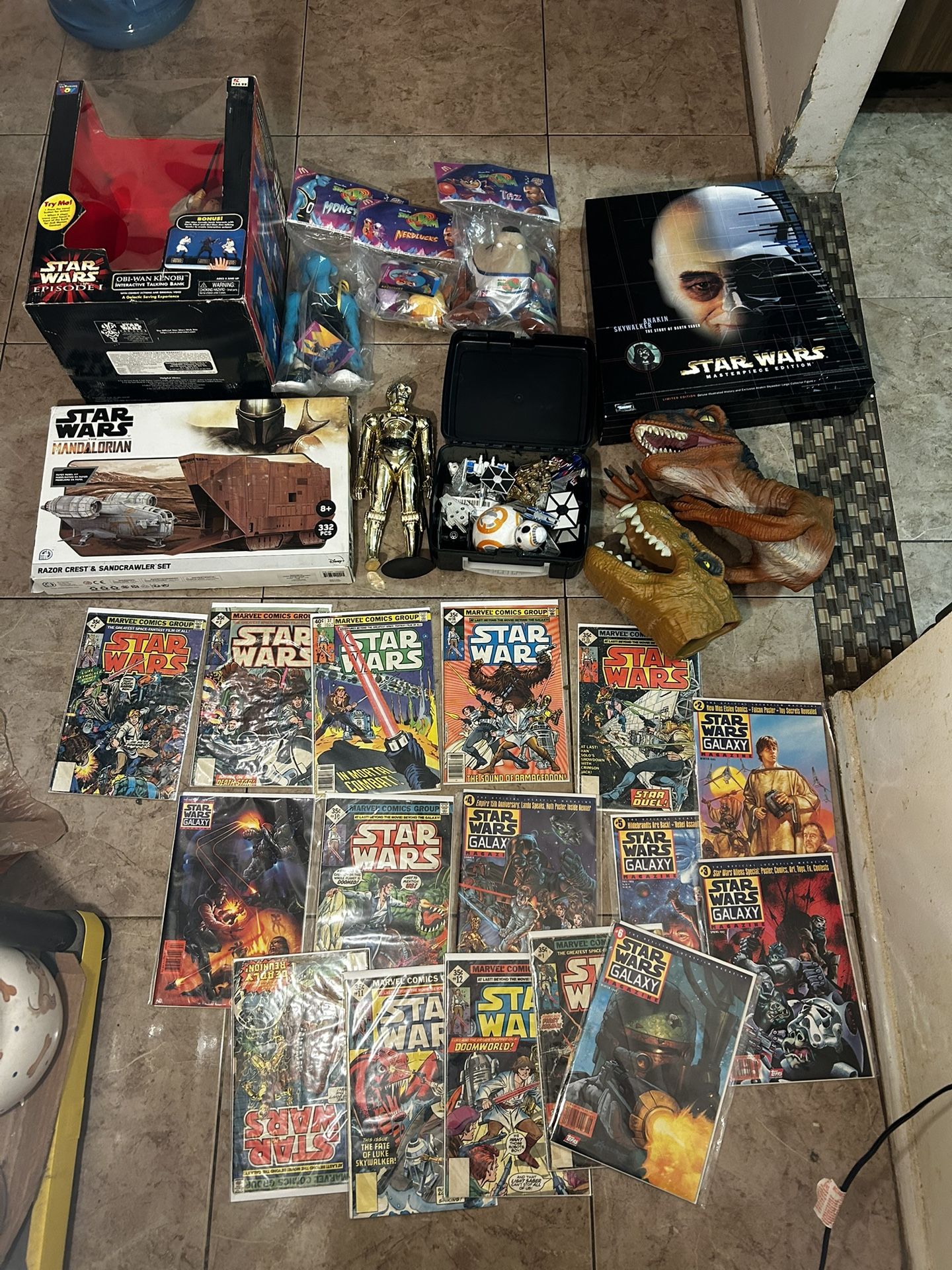 90s Toy Collection Star Wars Star Trek 