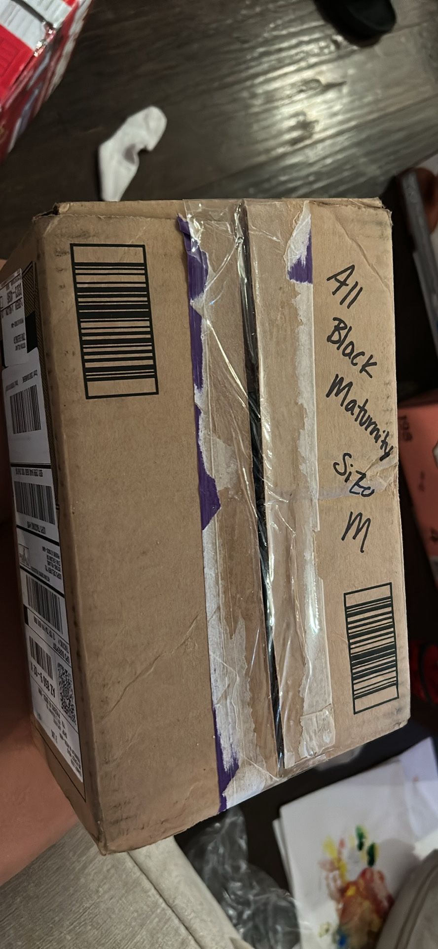 Mystery box. Women’s maternity Black Clothes. Size M