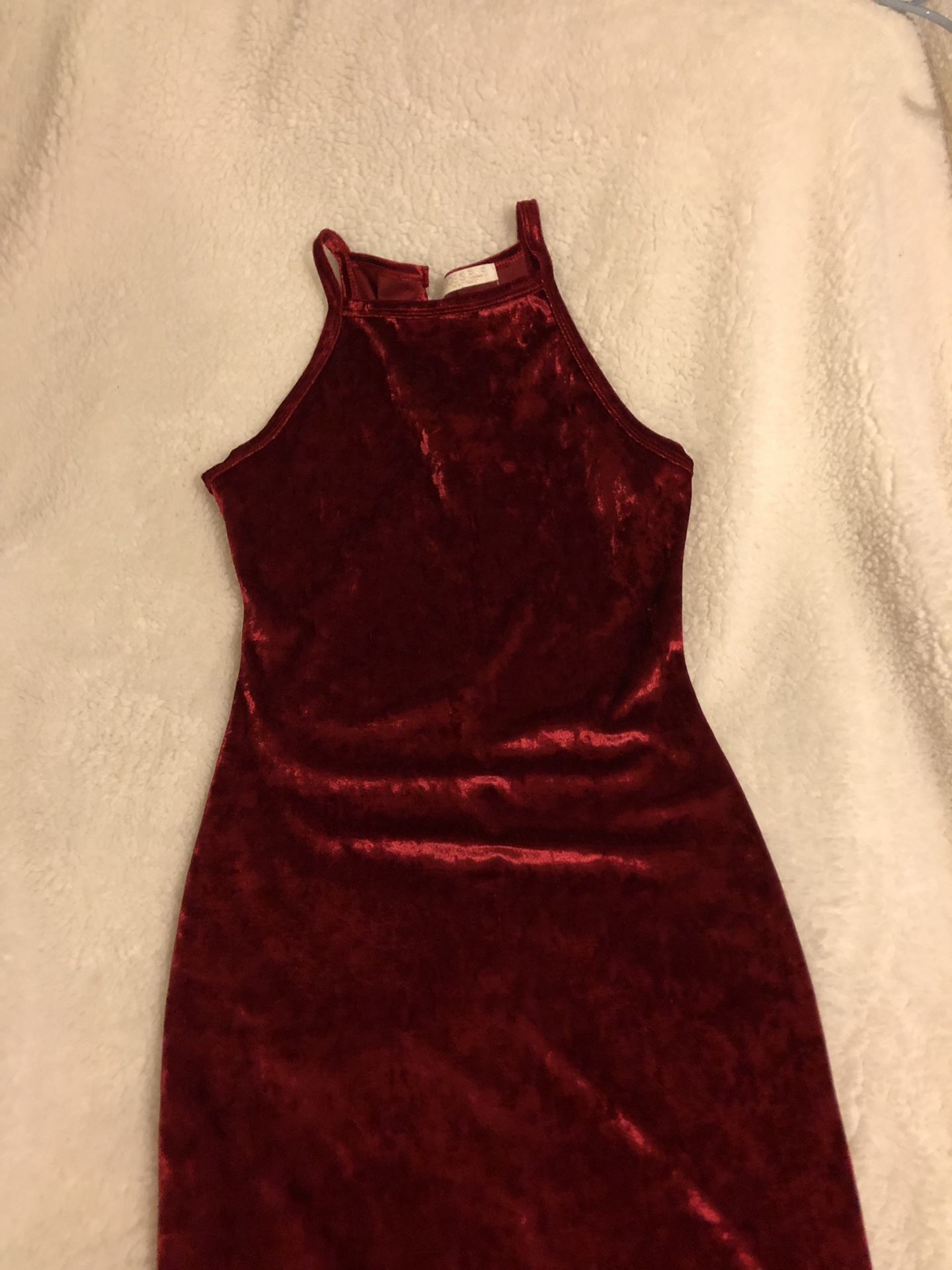 Red dress