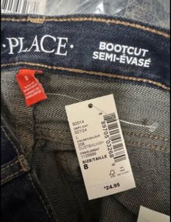 Size 8 jeans. Three pairs
