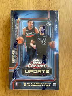 Topps chrome update basketball HOBBY BOX , new