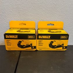 New Dewalt 20V Max 5.0Ah Batteries 