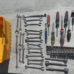 Tool Box Plastic With All Tools Included 