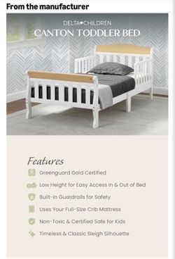 NEW Toddler Bed Frame