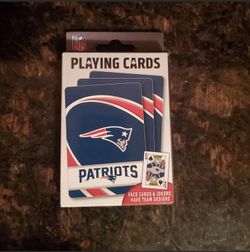 NFL New England Patriots Team Playing Cards