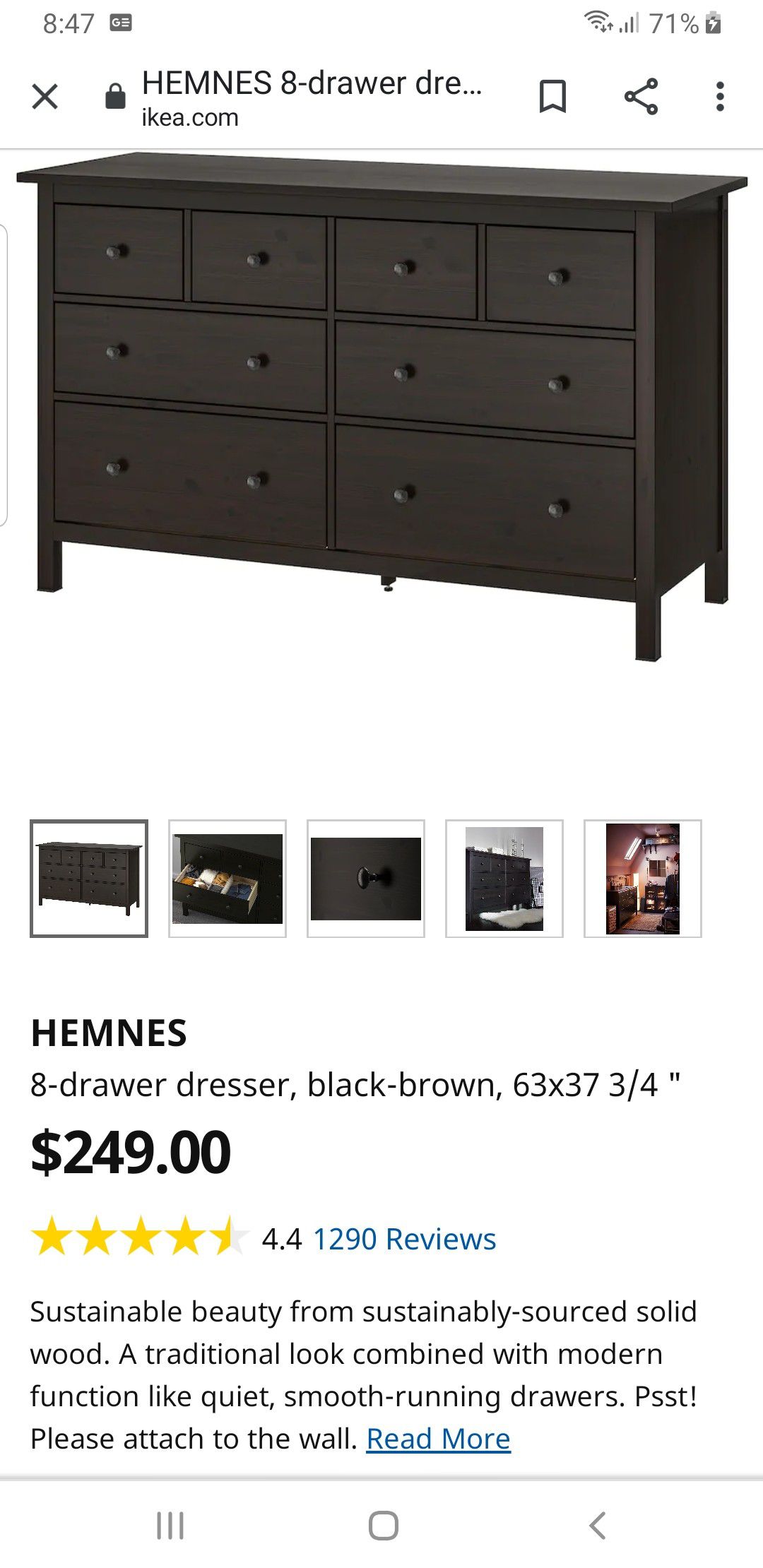 IKEA Hemnes Dresser