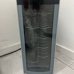 Wine Cooler By Avanti! This Small Refrigerated unit fits in tight spaces.
