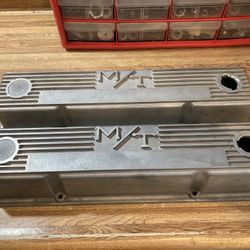 Valve Covers M/T Chevy SB Tall Valve 