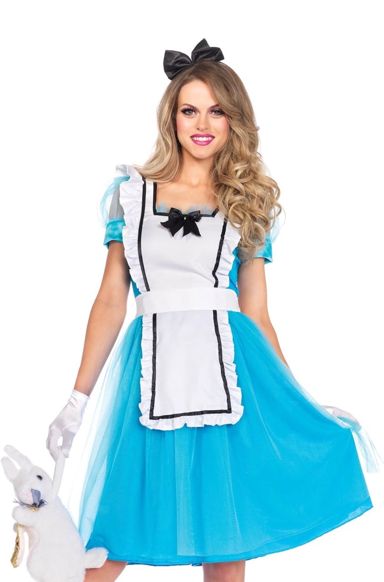 Leg Avenue Women's Classic Alice Halloween Costume Medium