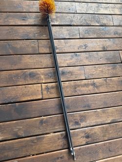 Chimney brush kit with 6 rods