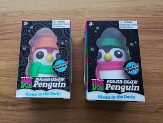 New NeeDoh Polar Glow Penguin - 1 for $28 or 2 for $50