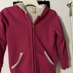 Jacket Glittery Girls Size M 7-8