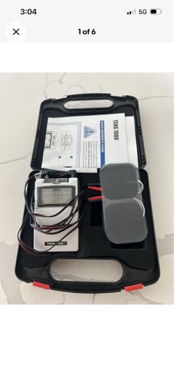 TENS 7000 Unit with Case and Accessories