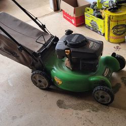 Gas Lawn Mower And Blower