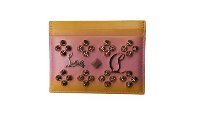 Christian Louboutin Kios Card Case Pink Wallet