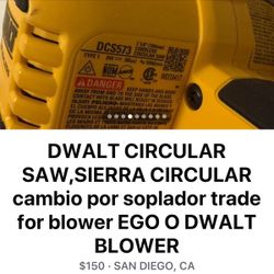 Dwalt Circular Saw