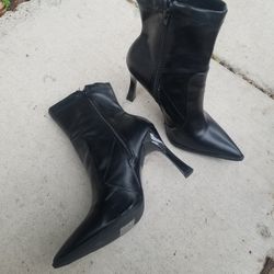 Black Heel Booties 