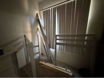 Twin size loft bed
