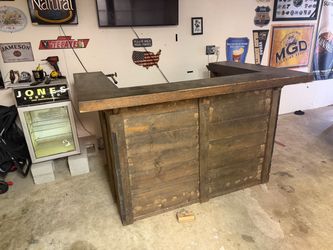 Solid wood bar